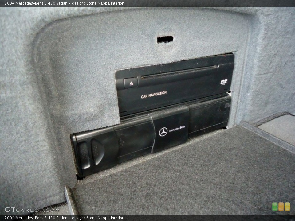 designo Stone Nappa Interior Audio System for the 2004 Mercedes-Benz S 430 Sedan #72450101