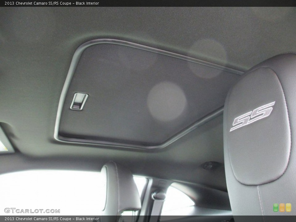 Black Interior Sunroof for the 2013 Chevrolet Camaro SS/RS Coupe #72450357