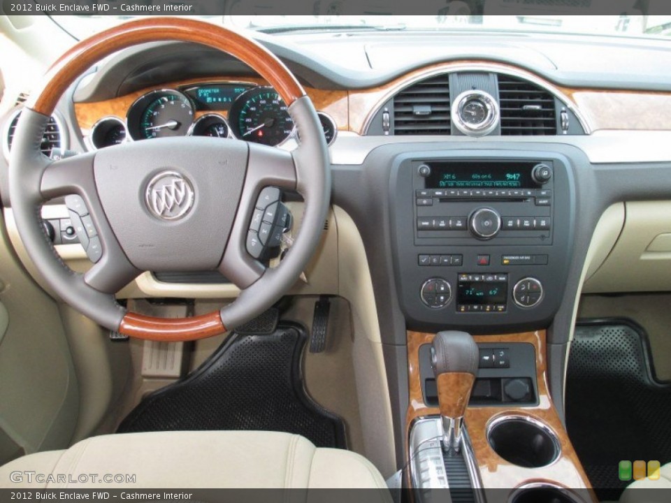 Cashmere Interior Dashboard for the 2012 Buick Enclave FWD #72451228