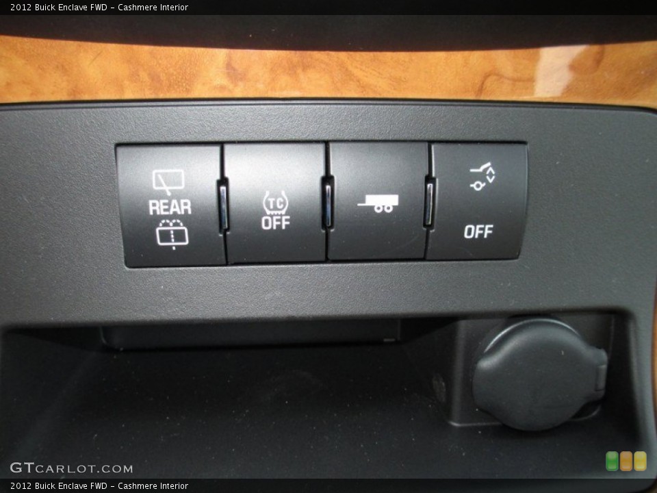 Cashmere Interior Controls for the 2012 Buick Enclave FWD #72451595