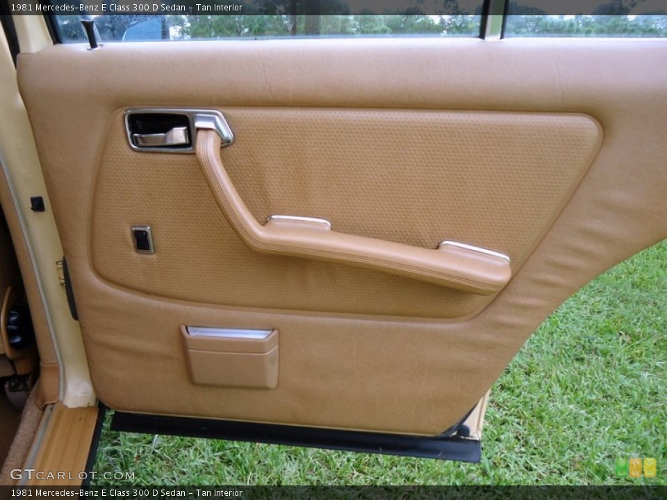 Tan Interior Door Panel for the 1981 Mercedes-Benz E Class 300 D Sedan #72452303