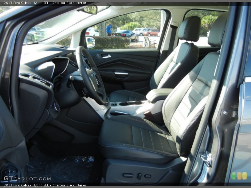 Charcoal Black Interior Front Seat for the 2013 Ford C-Max Hybrid SEL #72452333