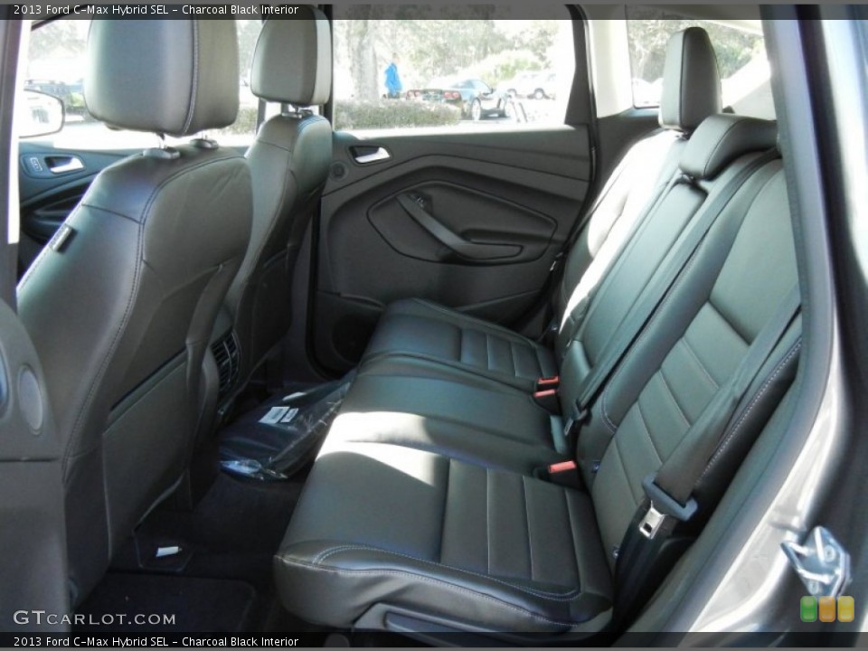 Charcoal Black Interior Rear Seat for the 2013 Ford C-Max Hybrid SEL #72452365