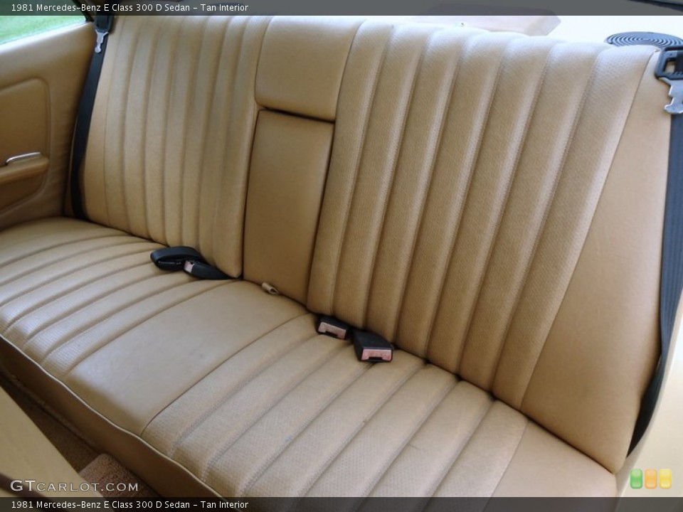 Tan Interior Photo for the 1981 Mercedes-Benz E Class 300 D Sedan #72452489