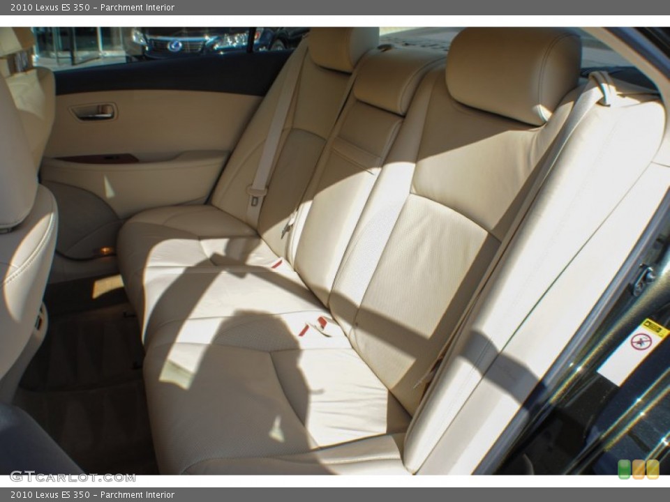 Parchment Interior Rear Seat for the 2010 Lexus ES 350 #72453930