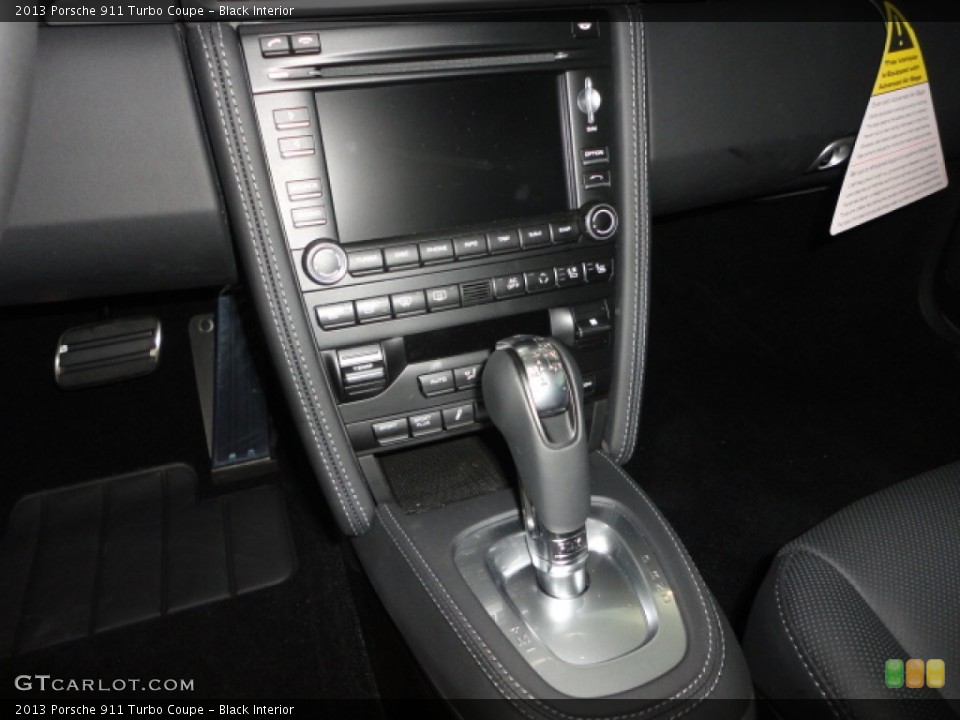 Black Interior Transmission for the 2013 Porsche 911 Turbo Coupe #72455478