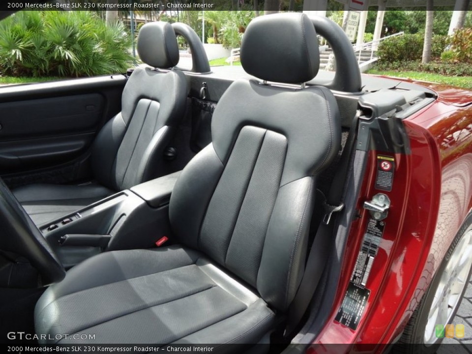 Charcoal Interior Front Seat for the 2000 Mercedes-Benz SLK 230 Kompressor Roadster #72455625