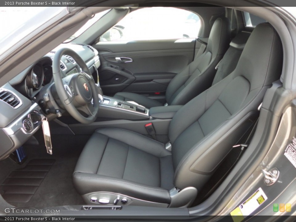 Black Interior Prime Interior for the 2013 Porsche Boxster S #72455664