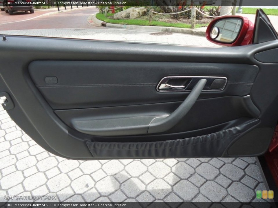 Charcoal Interior Door Panel for the 2000 Mercedes-Benz SLK 230 Kompressor Roadster #72455958