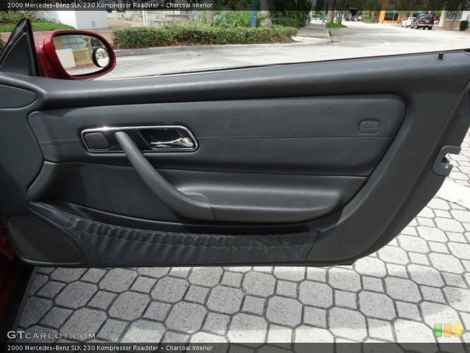 Charcoal Interior Door Panel for the 2000 Mercedes-Benz SLK 230 Kompressor Roadster #72456123