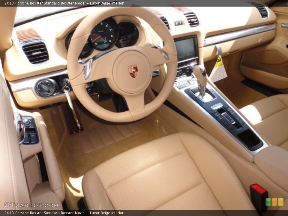 Luxor Beige Interior Photo for the 2013 Porsche Boxster  #72456154