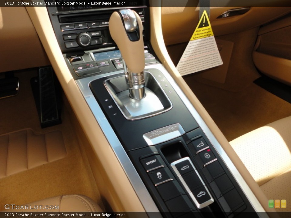 Luxor Beige Interior Transmission for the 2013 Porsche Boxster  #72456195