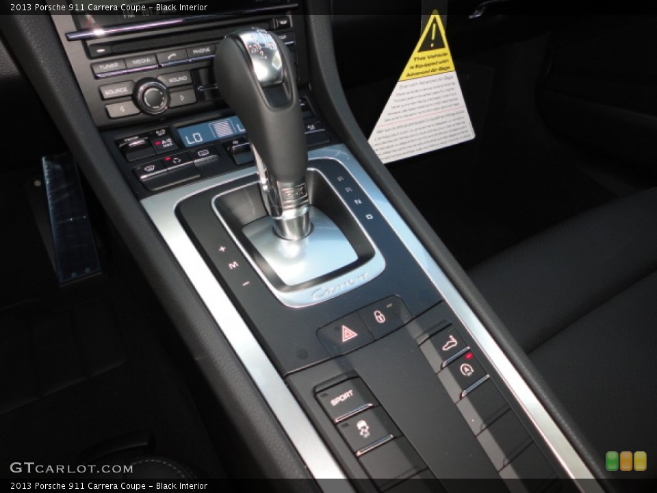 Black Interior Transmission for the 2013 Porsche 911 Carrera Coupe #72456624