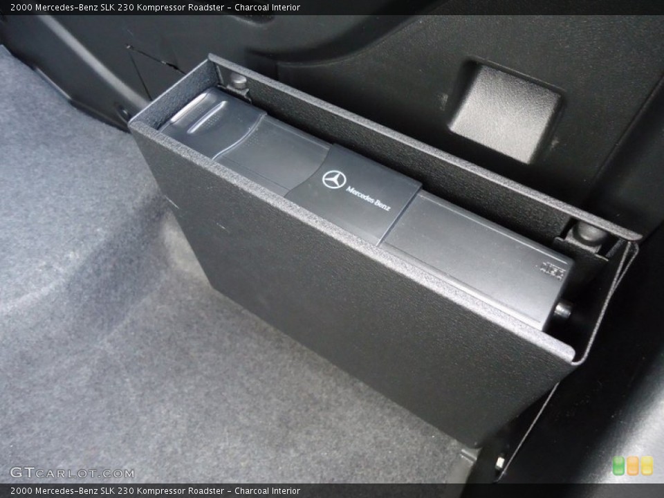 Charcoal Interior Audio System for the 2000 Mercedes-Benz SLK 230 Kompressor Roadster #72456978