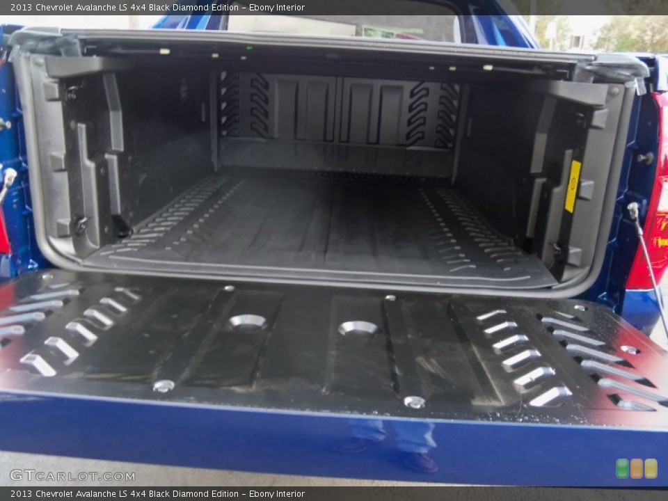 Ebony Interior Trunk for the 2013 Chevrolet Avalanche LS 4x4 Black Diamond Edition #72457091