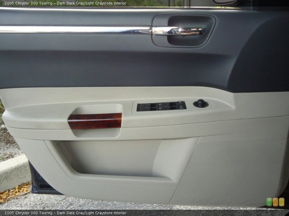 Dark Slate Gray/Light Graystone Interior Door Panel for the 2005 Chrysler 300 Touring #72457651