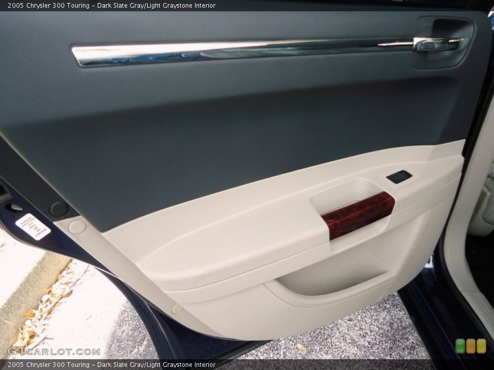 Dark Slate Gray/Light Graystone Interior Door Panel for the 2005 Chrysler 300 Touring #72457809