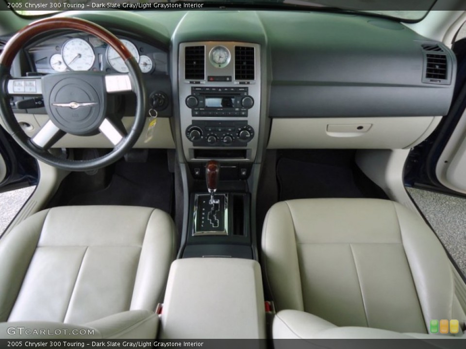 Dark Slate Gray/Light Graystone Interior Dashboard for the 2005 Chrysler 300 Touring #72457896