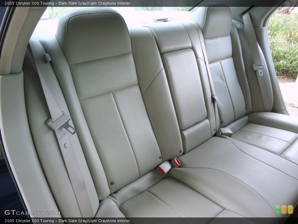 Dark Slate Gray/Light Graystone Interior Rear Seat for the 2005 Chrysler 300 Touring #72458088