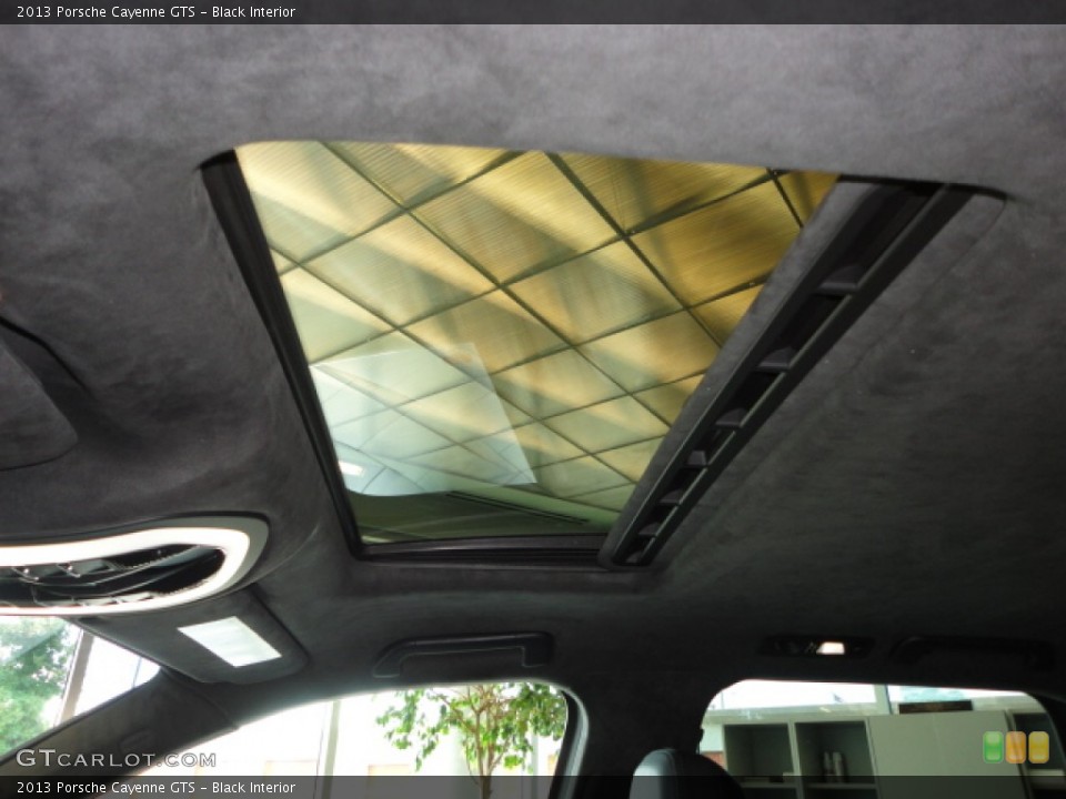 Black Interior Sunroof for the 2013 Porsche Cayenne GTS #72458202