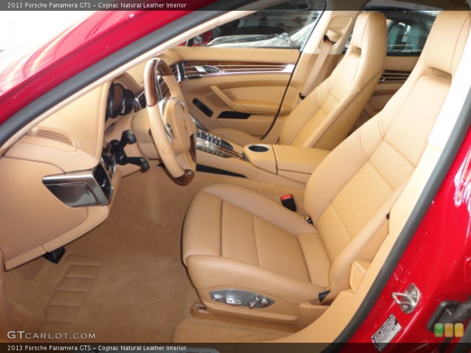 Cognac Natural Leather Interior Photo for the 2013 Porsche Panamera GTS #72458451