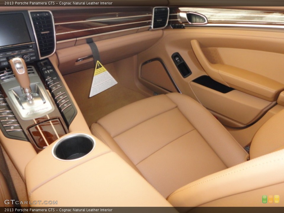 Cognac Natural Leather Interior Photo for the 2013 Porsche Panamera GTS #72458499