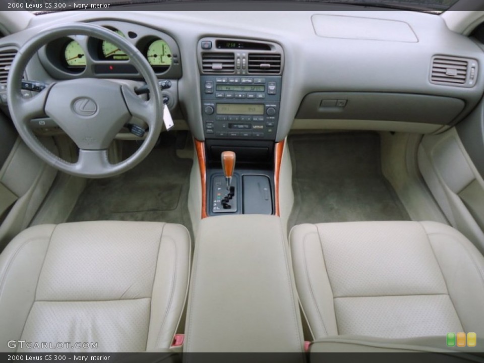 Ivory Interior Dashboard for the 2000 Lexus GS 300 #72458577