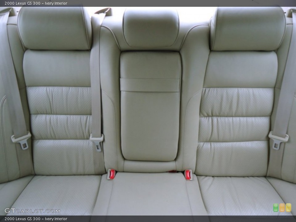 Ivory Interior Rear Seat for the 2000 Lexus GS 300 #72458638