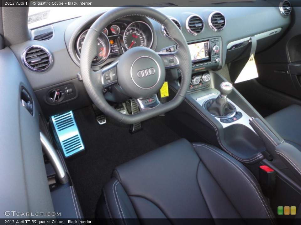 Black Interior Prime Interior for the 2013 Audi TT RS quattro Coupe #72459335