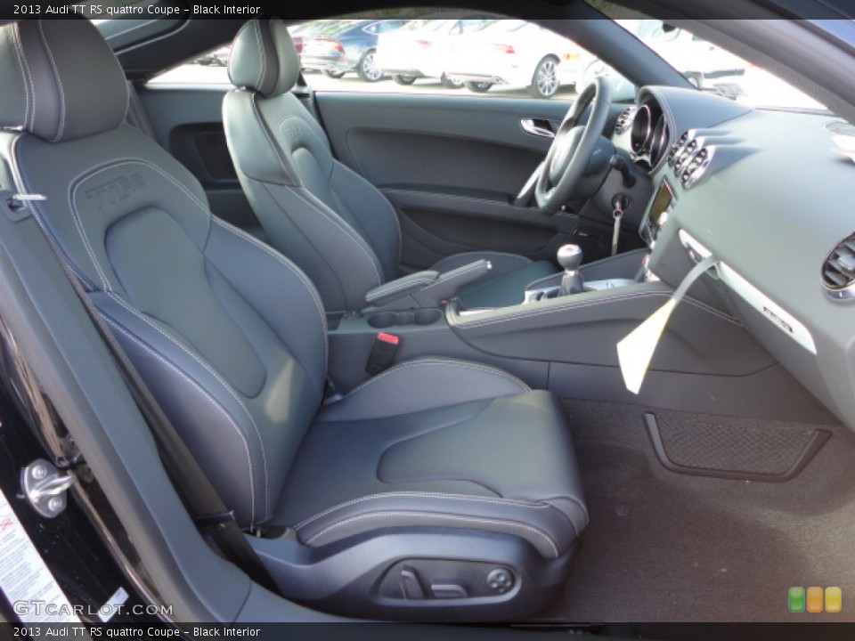 Black Interior Photo for the 2013 Audi TT RS quattro Coupe #72459350