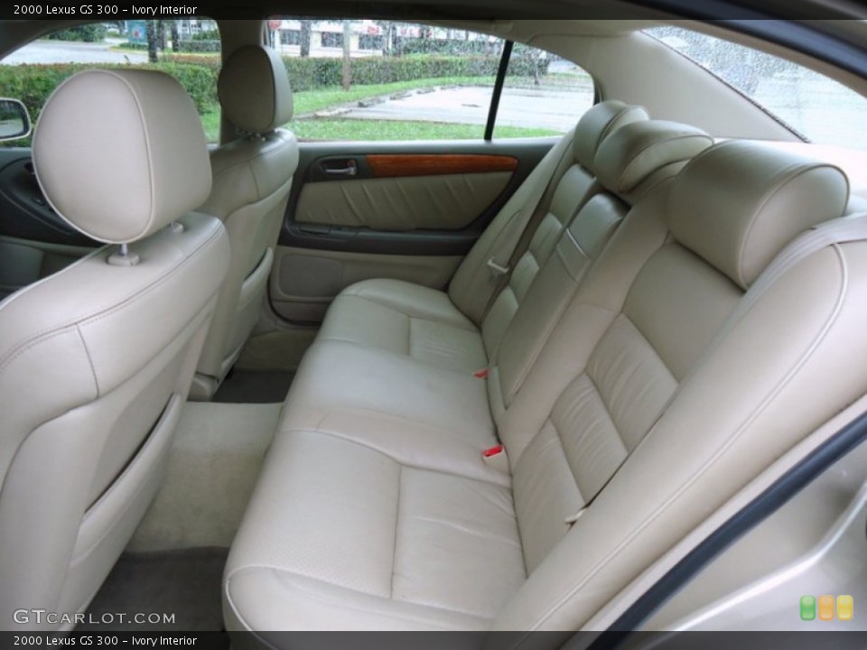 Ivory Interior Rear Seat for the 2000 Lexus GS 300 #72459407