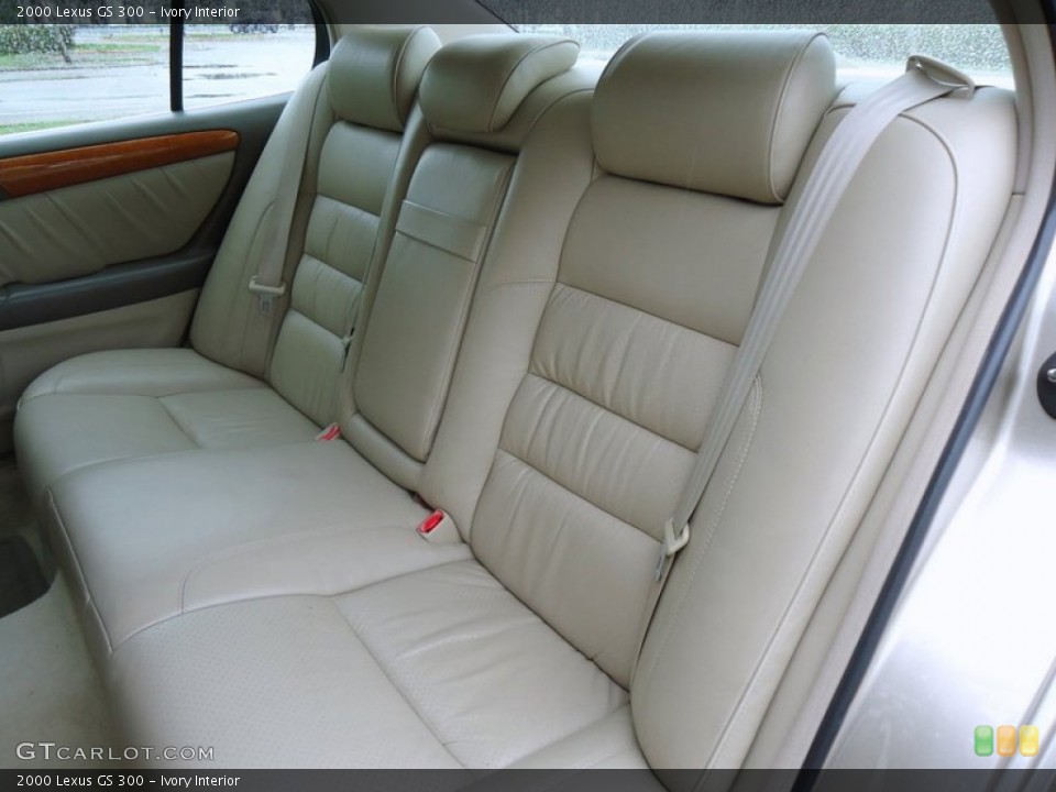 Ivory Interior Rear Seat for the 2000 Lexus GS 300 #72459419