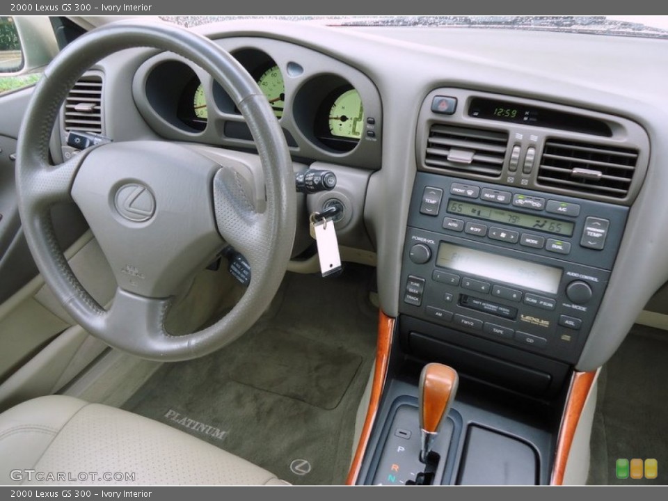 Ivory Interior Dashboard for the 2000 Lexus GS 300 #72459473