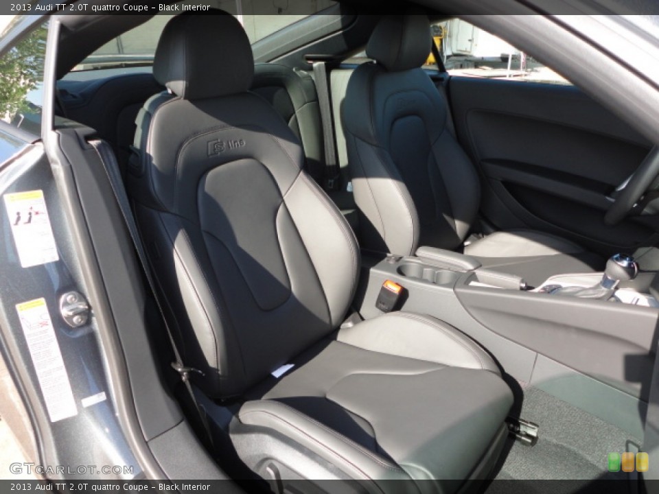 Black Interior Front Seat for the 2013 Audi TT 2.0T quattro Coupe #72459524
