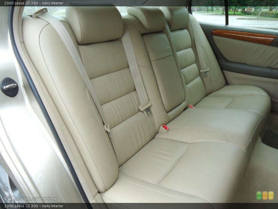 Ivory Interior Rear Seat for the 2000 Lexus GS 300 #72459641