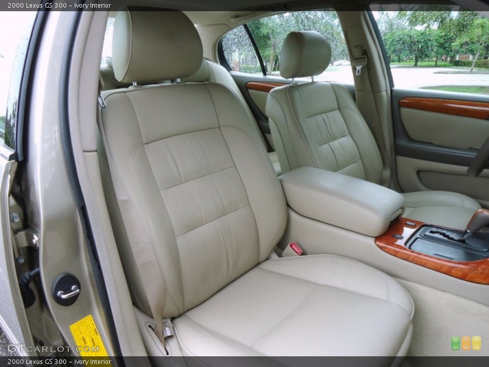 Ivory Interior Front Seat for the 2000 Lexus GS 300 #72459653