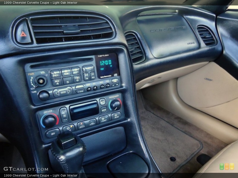 Light Oak Interior Dashboard for the 1999 Chevrolet Corvette Coupe #72460487