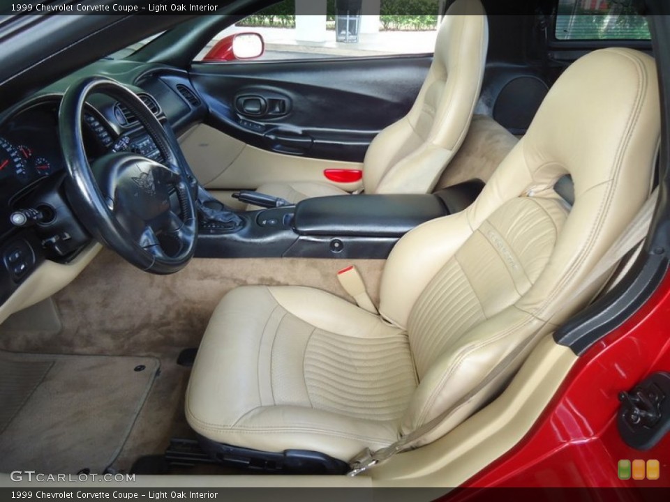 Light Oak Interior Prime Interior for the 1999 Chevrolet Corvette Coupe #72460596