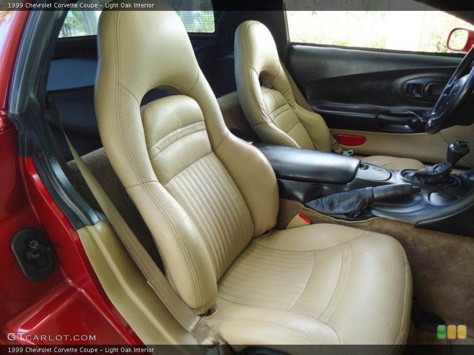 Light Oak Interior Front Seat for the 1999 Chevrolet Corvette Coupe #72460683
