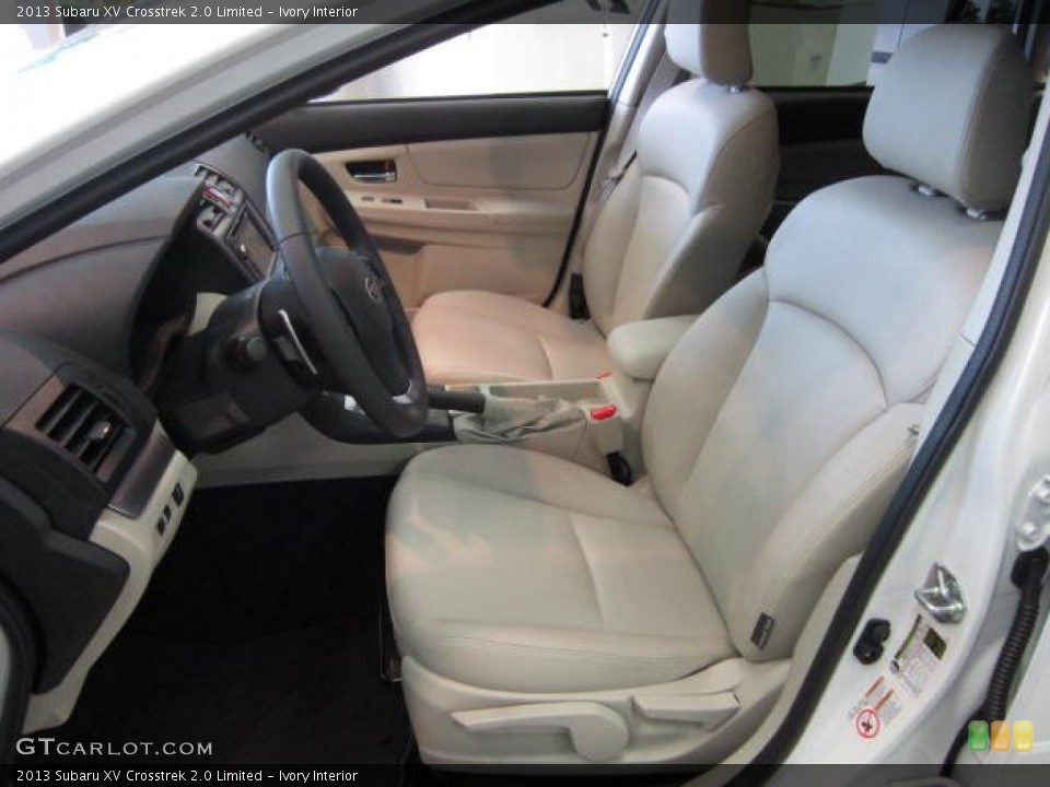 Ivory Interior Photo for the 2013 Subaru XV Crosstrek 2.0 Limited #72462280