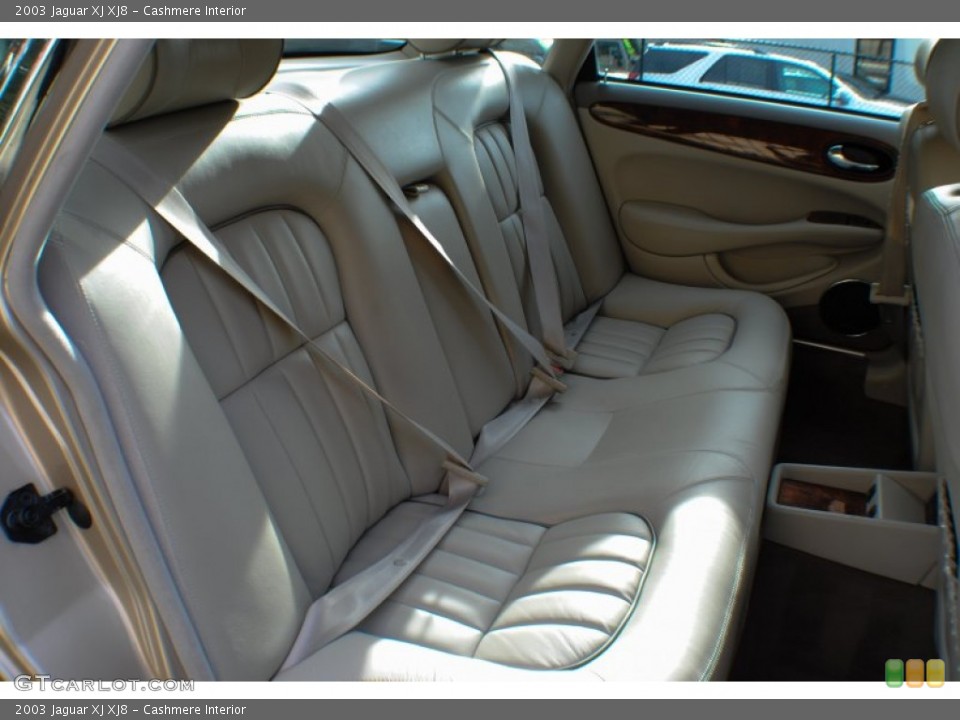 Cashmere Interior Rear Seat for the 2003 Jaguar XJ XJ8 #72462620