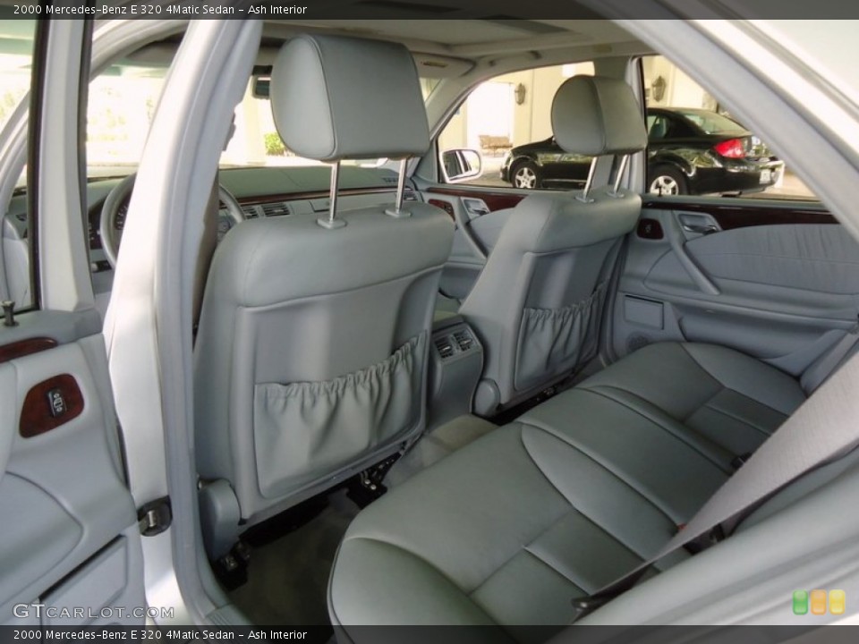 Ash Interior Rear Seat for the 2000 Mercedes-Benz E 320 4Matic Sedan #72462716