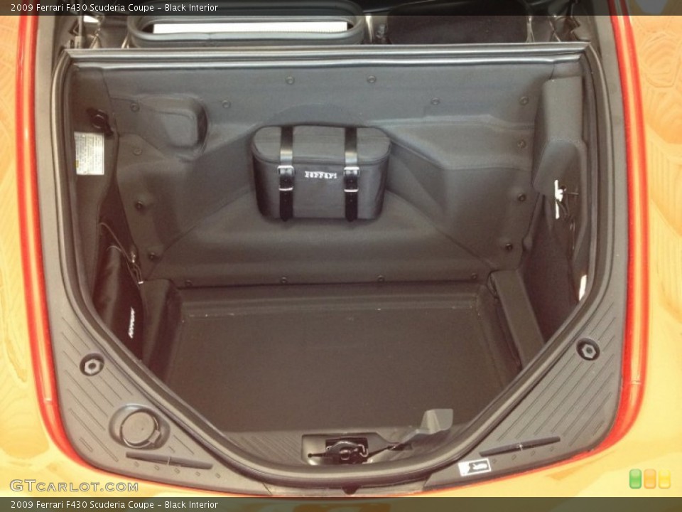 Black Interior Trunk for the 2009 Ferrari F430 Scuderia Coupe #72463540