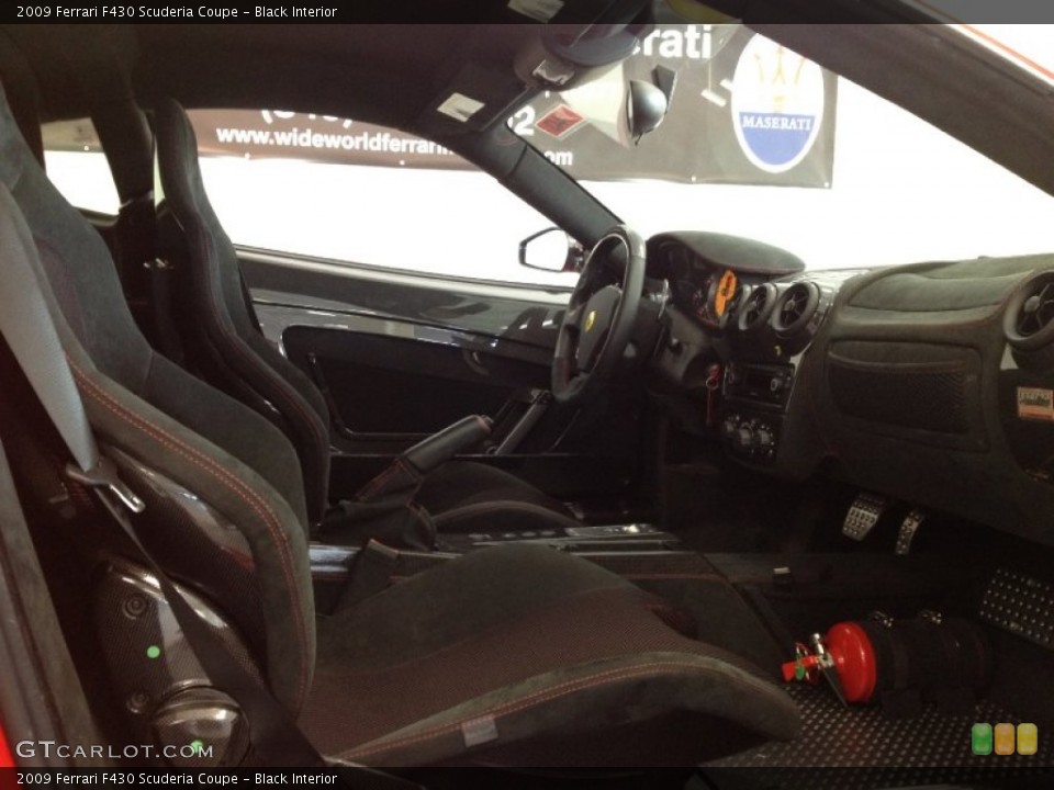 Black Interior Photo for the 2009 Ferrari F430 Scuderia Coupe #72463558