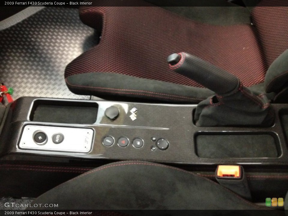 Black Interior Controls for the 2009 Ferrari F430 Scuderia Coupe #72463636