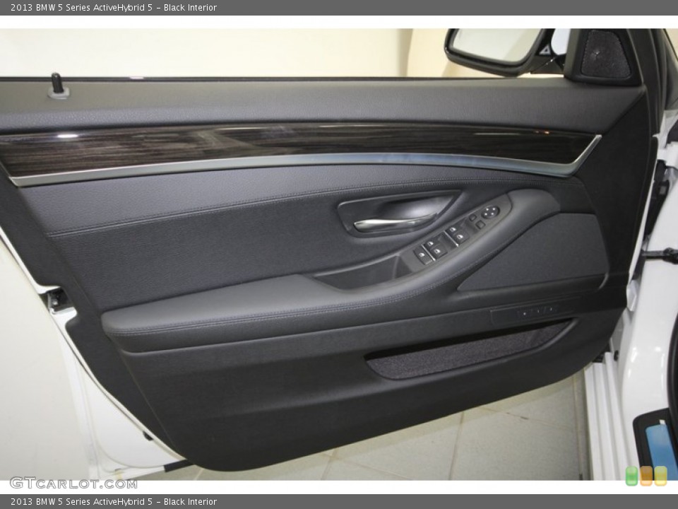 Black Interior Door Panel for the 2013 BMW 5 Series ActiveHybrid 5 #72466739