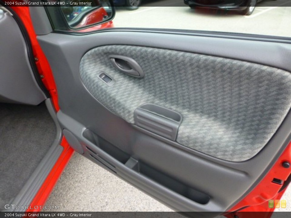 Gray Interior Door Panel for the 2004 Suzuki Grand Vitara LX 4WD #72466820
