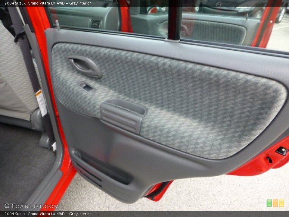 Gray Interior Door Panel for the 2004 Suzuki Grand Vitara LX 4WD #72466829