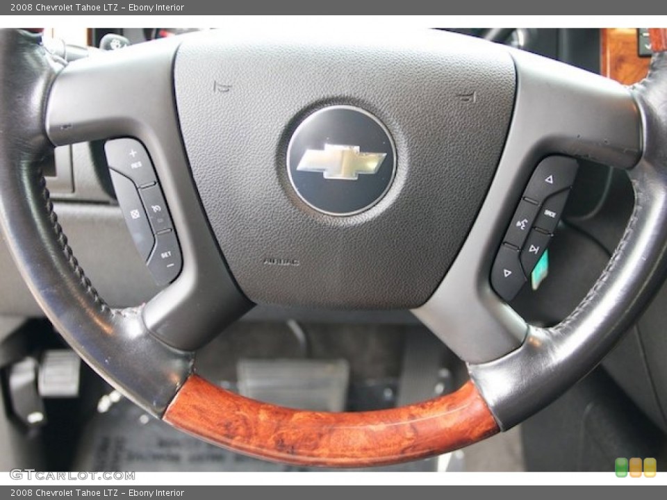 Ebony Interior Controls for the 2008 Chevrolet Tahoe LTZ #72469037
