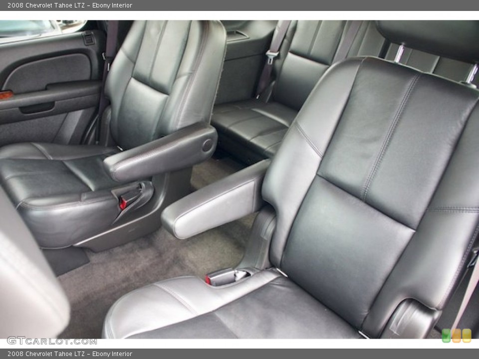 Ebony Interior Rear Seat for the 2008 Chevrolet Tahoe LTZ #72469064